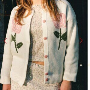 Lauda Cardi Lisa Says Gah - Arden Roses - XL/2XL only